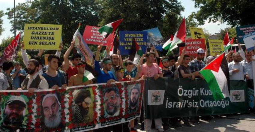 Dünya Kudüs Günü’nde İsrail’i protesto ettiler