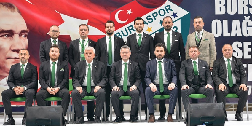 İşte Bursaspor'un yeni yönetimi