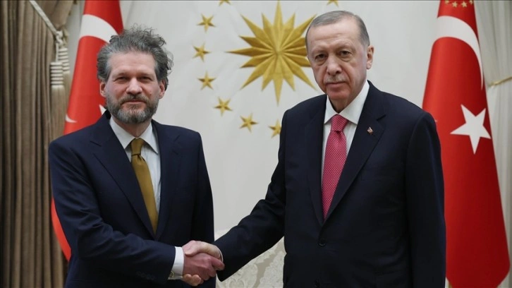 Kuzey Makedonya'nın Ankara Büyükelçisi Manasijevski, Cumhurbaşkanı Erdoğan'a güven mektubu