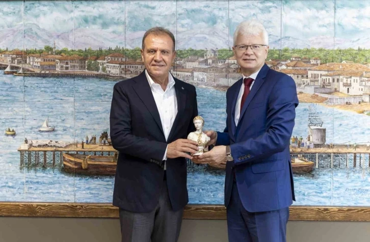 Litvanya Büyükelçisi Degutis’ten Başkan Seçer’e ziyaret
