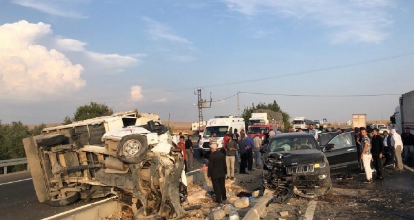 Mardin'de trafik kazası