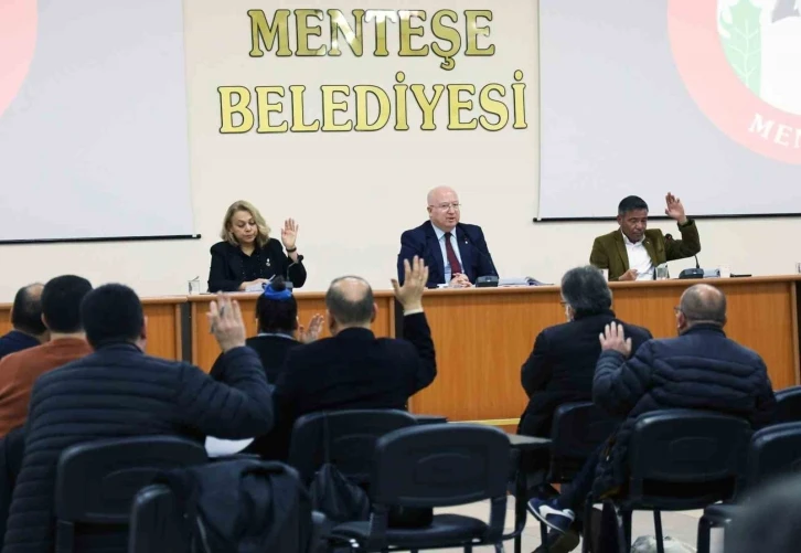 Menteşe Belediye Meclisinde yılın ikinci toplantısını
