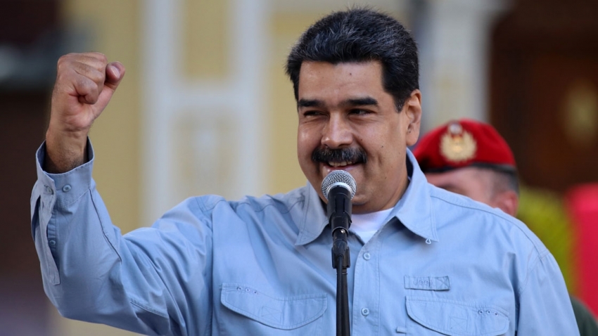 Maduro kullandığı araçla Caracas'ı gezip ABD'ye mesaj verdi