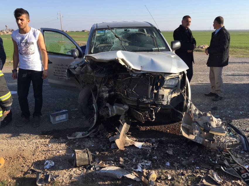 Nusaybin'de trafik kazası: 6 yaralı