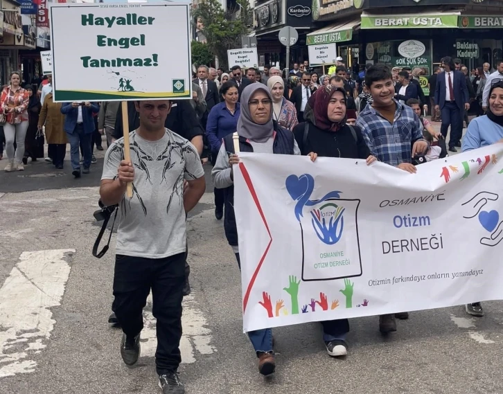 Osmaniye’de Engelliler Haftası etkinlikleri yürüyüş ile başladı
