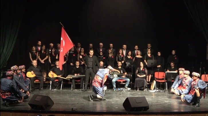 Osmaniye’de Türk Halk Müziği konseri verildi
