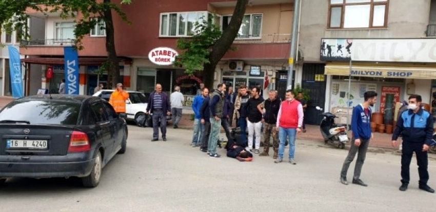 Bursa'da kadın sürücü ölümden döndü!