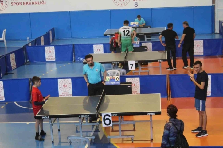 Özel sporcular Masa Tenisi Türkiye Şampiyonası Nevşehir’de yapılıyor
