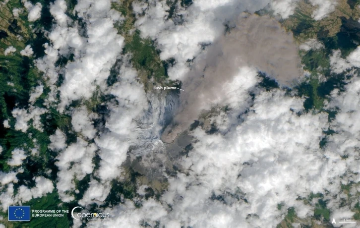 Popocatepetl Yanardağı’nda 5 patlama
