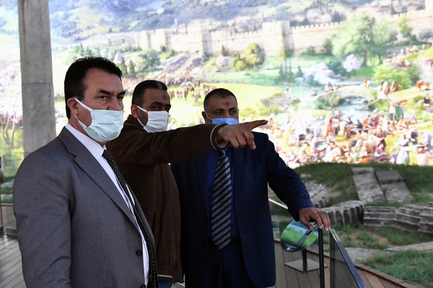 Filistin'den, Osmangazi Belediyesi'ne ziyaret