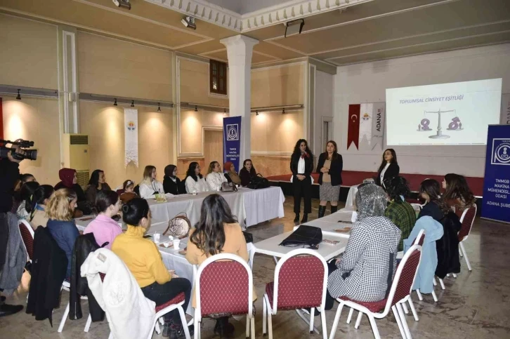 "Güçlü Kadın Güçlü Adana" projesi katılımcılarına sertifikaları verildi

