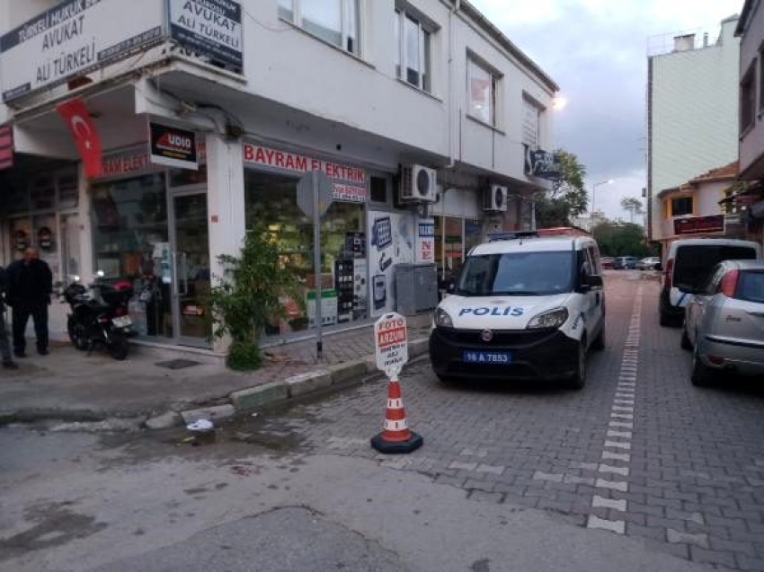 Bursa'da iş yerine silahlı saldırı