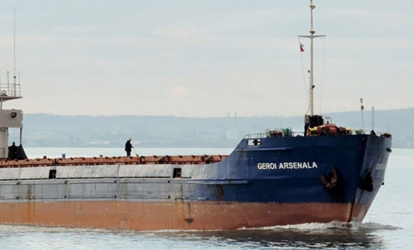 Rus gemisi Karadeniz'de battı