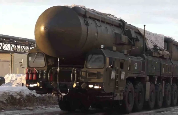 Rusya’dan kıtalararası balistik füzeyle tatbikat

