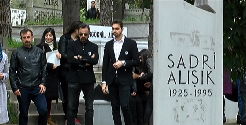 Sadri Alışık ölüm yıl dönümünde mezarı başında anıldı
