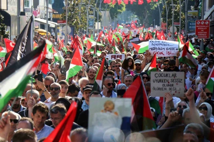 Sakarya’da ‘Büyük Filistin Yürüyüşü’