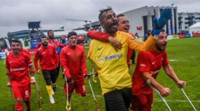 Türkiye - Rusya: 5-2 Ampute Milli Futbol Takımı'mız finalde!