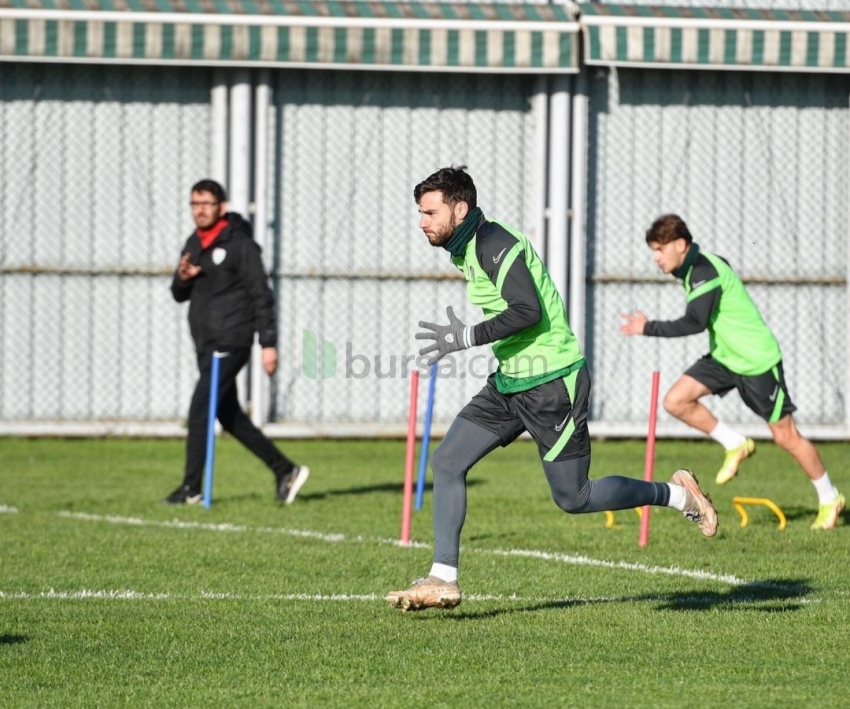Bursaspor'da Erzurumspor maçı hazırlıkları sürüyor 