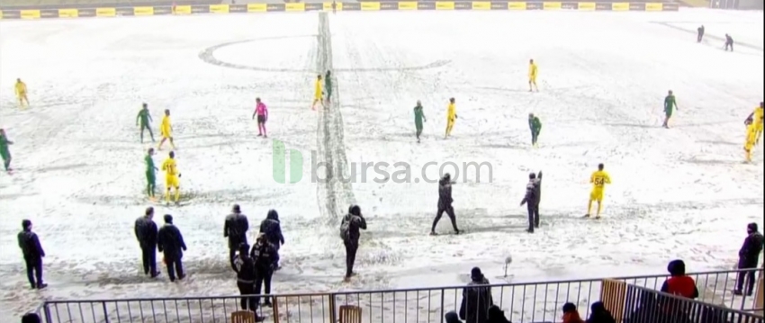 Eyüpspor-Bursaspor maçı ertelendi. 