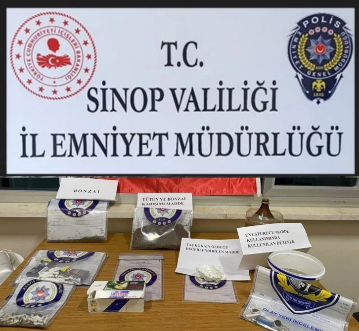 Sinop’ta uyuşturucu operasyonu: 1 gözaltı
