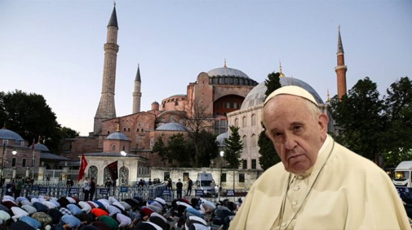 Papa: Ayasofya'yı düşünüyorum