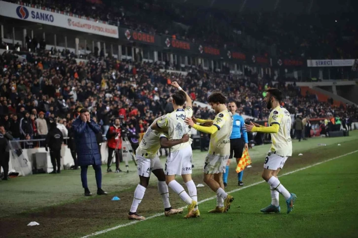 Gaziantep FK: 1 - Fenerbahçe: 2 (Maç sonucu)