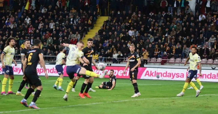 Spor Toto Süper Lig: Kayserispor: 0 - Fenerbahçe: 1