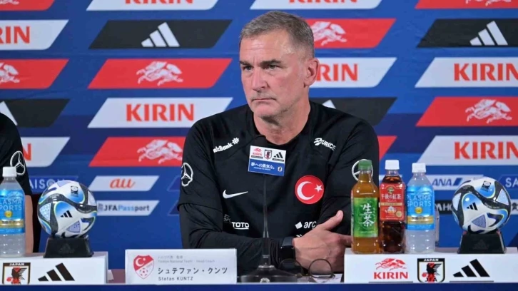 Stefan Kuntz: "Japonya maçında süre veremediğimiz futbolcuları oynatacağız"
