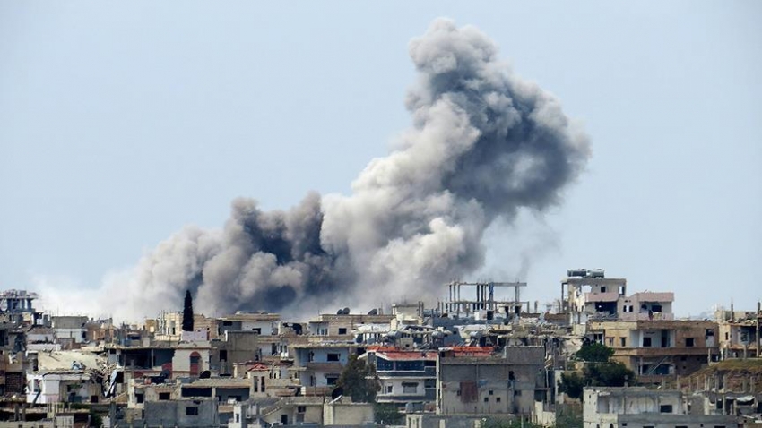 YPG Mare şehrini bombaladı!