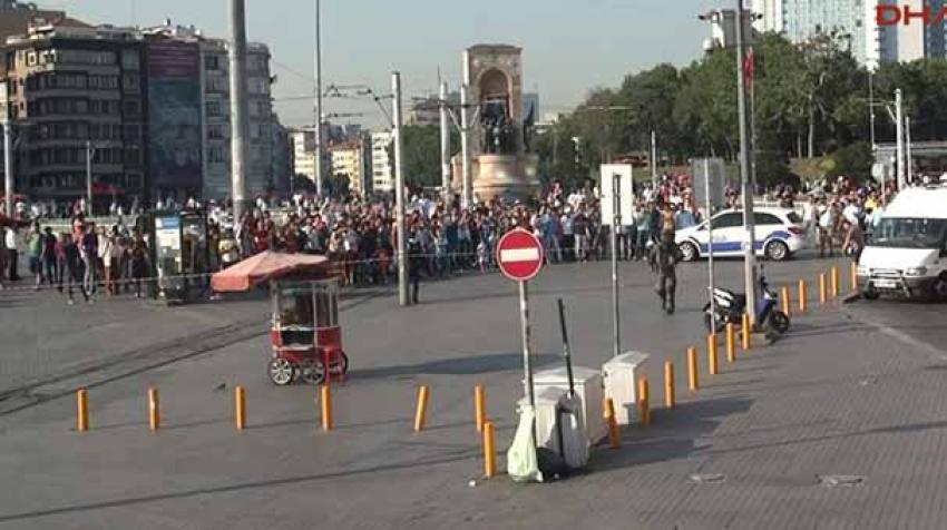 Taksim Meydanı'nda bomba alarmı