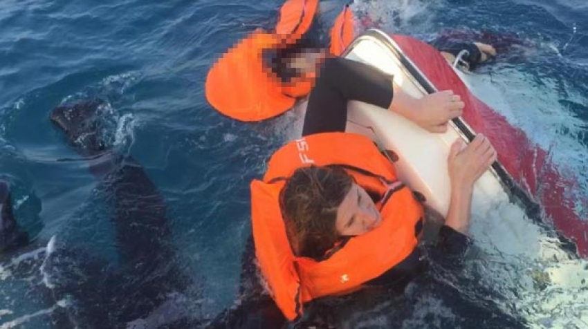 Çocuğun cesedini kaybolmasın diye tekneye bağladılar