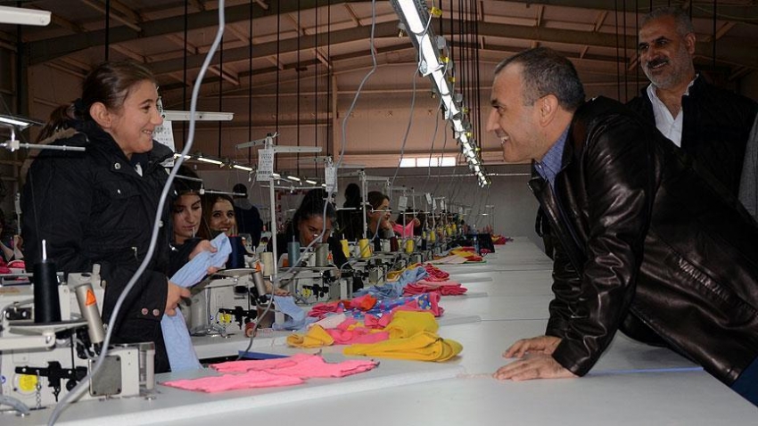 Tunceli'nin ilk tekstil atölyesi üretime başladı