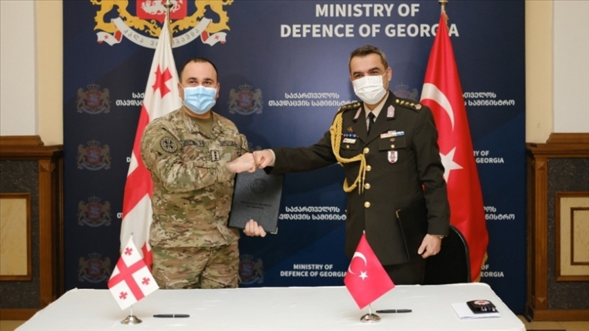 Türkiye'den Gürcistan'a askeri destek