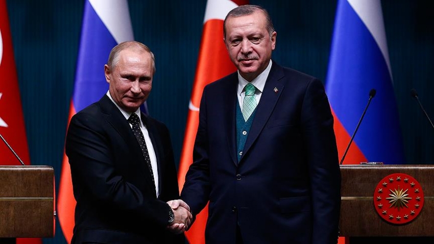 Erdoğan ile Putin, Afrin ve İdlib'i görüştü