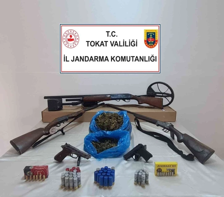 Tokat’ta uyuşturucu operasyonu 2 gözaltı
