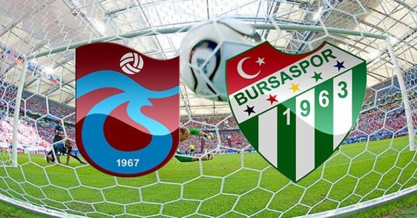 Trabzonspor-Bursaspor maçının saati değişti