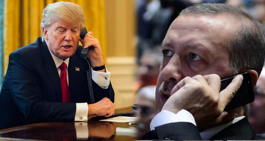 Trump’tan Erdoğan’a tebrik telefonu