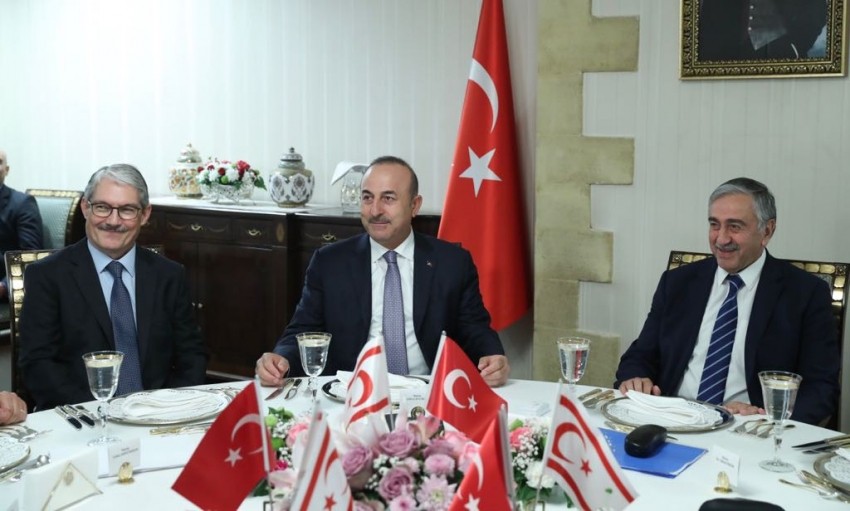Bakan Çavuşoğlu'nun KKTC ziyareti