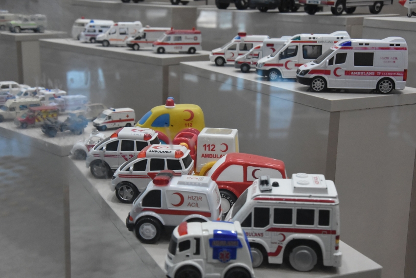 Türkiye’nin tek 'Oyuncak Ambulans Müzesi' ilgi görüyor