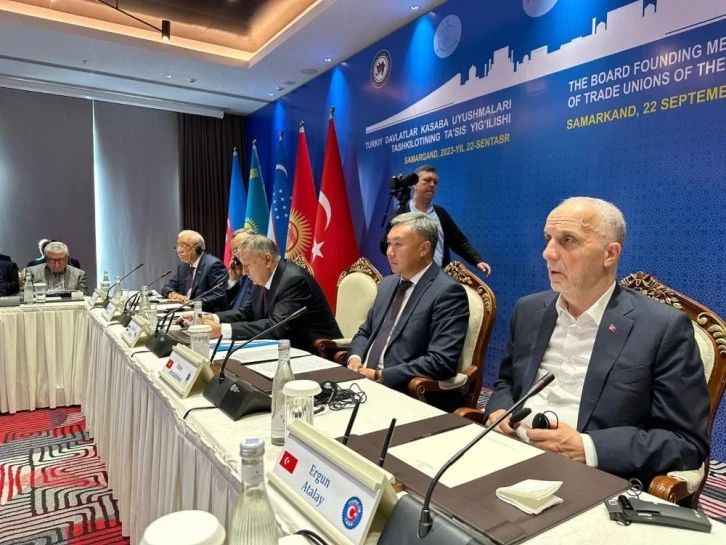 'Türk Devletleri Sendikalar Teşkilatı' kuruluş toplantısı gerçekleştirildi