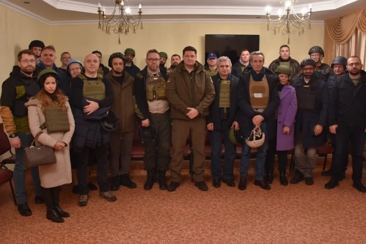 Ukrayna büyükelçi güldere, mikolayiv ve herson'u ziyaret etti