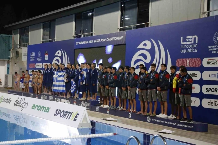 La Grecia vince il campionato europeo di pallanuoto maschile U17