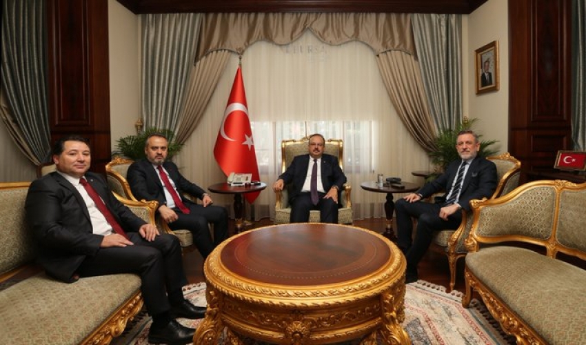 Valilikte Bursaspor toplantısı
