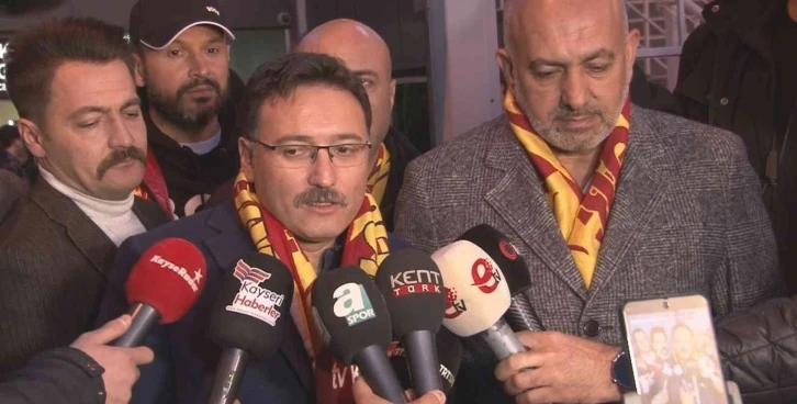 Vali Çiçek'ten Kayserispor açıklaması