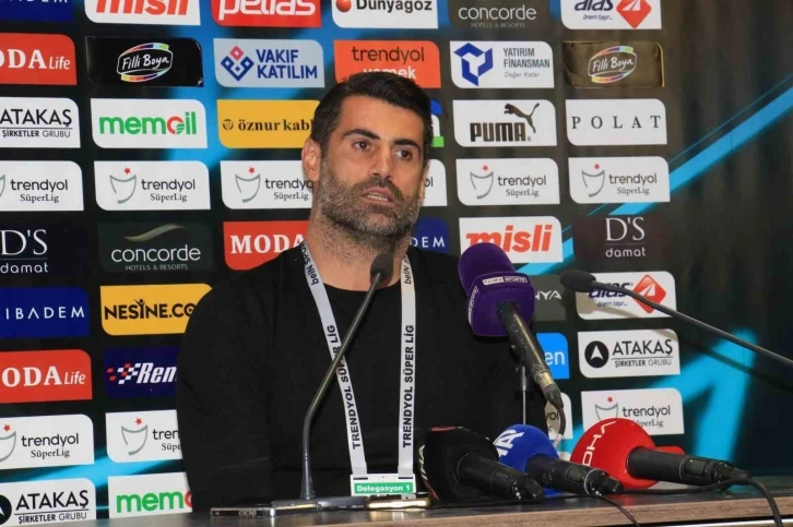 Volkan Demirel: "Kazanmamız gereken bir maçta berabere kaldık"

