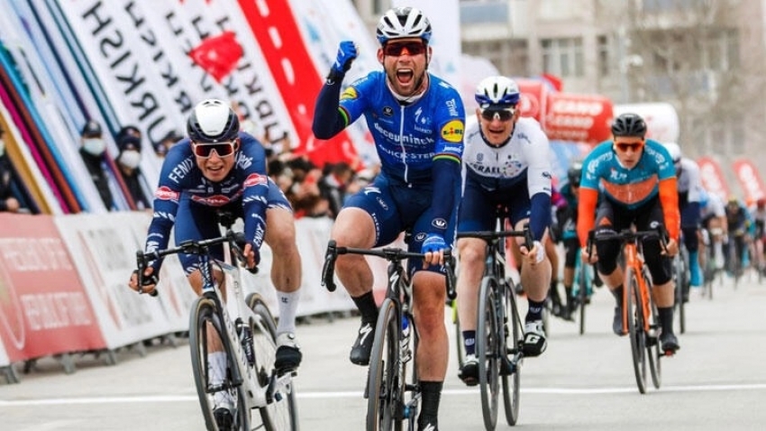 Türkiye Bisiklet Turu'nun 2. etabını Mark Cavendish kazandı