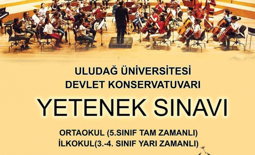 Uludağ Üniversitesi'nden yetenek sınavı