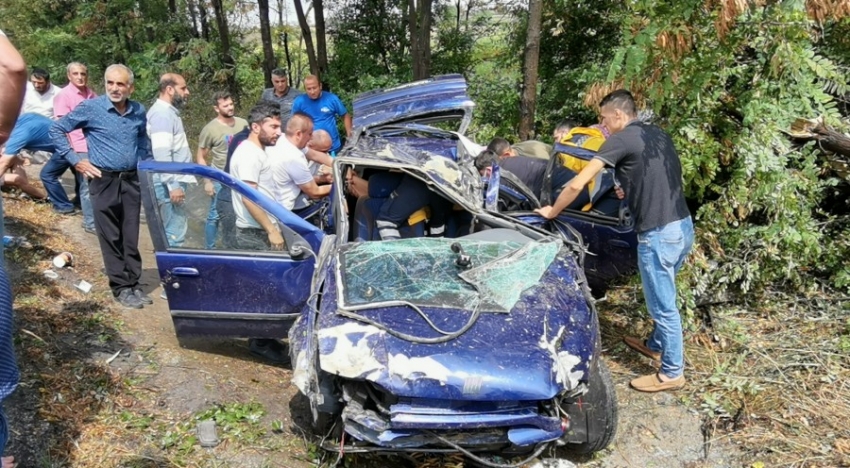 Bursa'da trafik kazası:3 yaralı