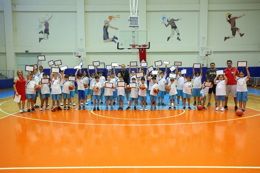 Nilüfer'de yaz Spor Okulları’nda sertifika heyecanı