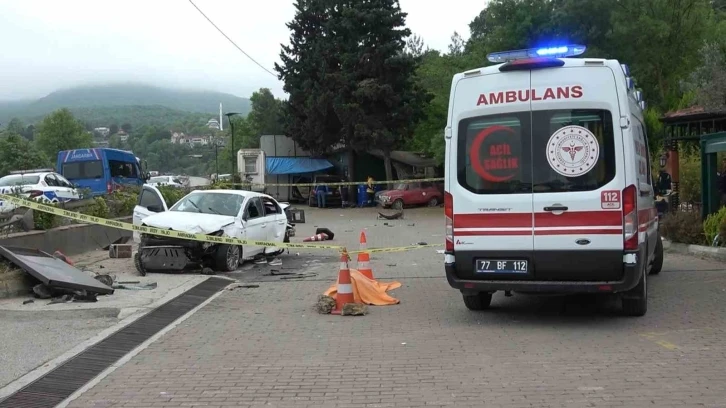 Yalova-Bursa yolunda kaza: 1 ölü, 7 yaralı